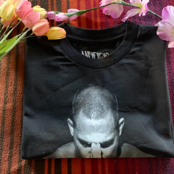 Men's Size Lg "Mafioso" Brand SS T-Shirt Black with Awesome Designs New w/ Tags - Picture 5 of 11